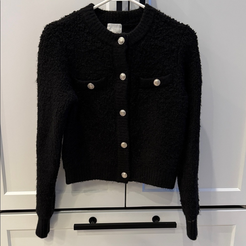 H&M Black Knit Sweater